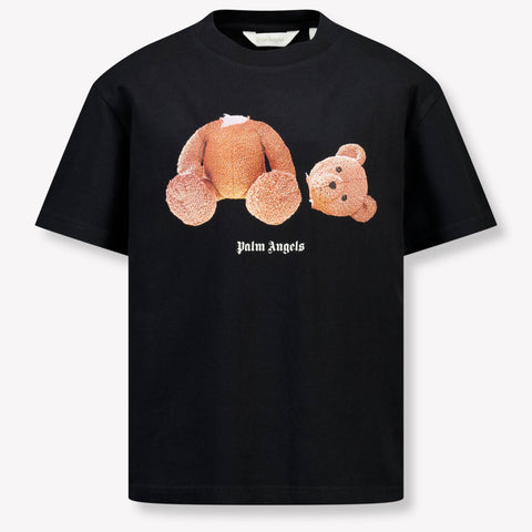 Palm Angels Kinder Jongens T-Shirt In Zwart