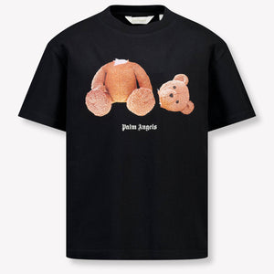 Palm Angels Kids Boys  T-Shirt Black