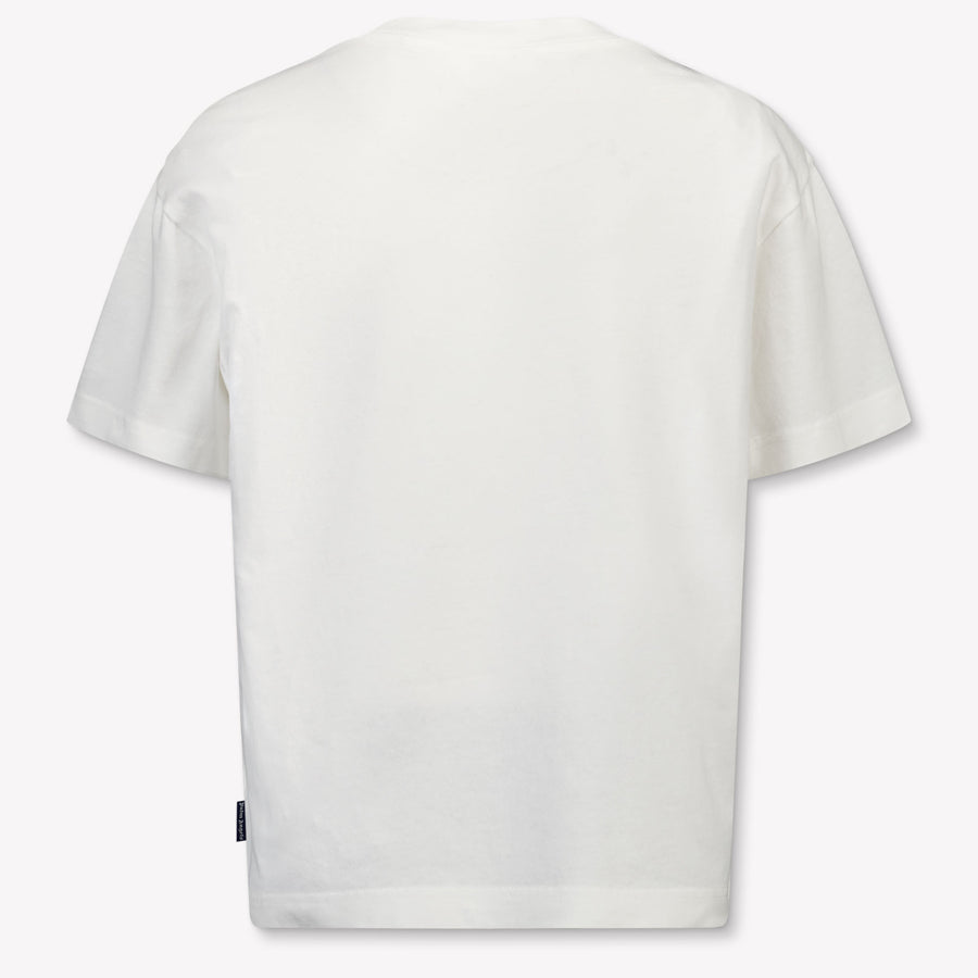 Palm Angels Kids Boys  T-Shirt Offwhite
