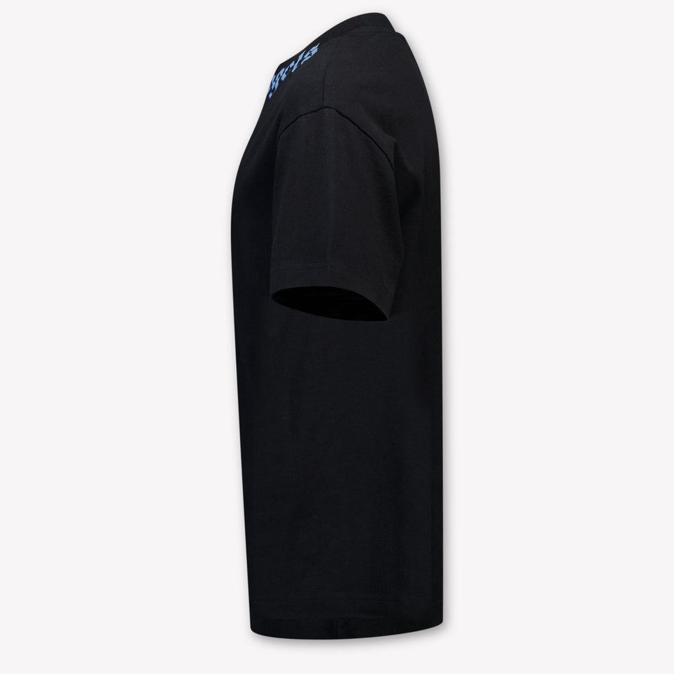 Palm Angels Kids Boys  T-Shirt Black