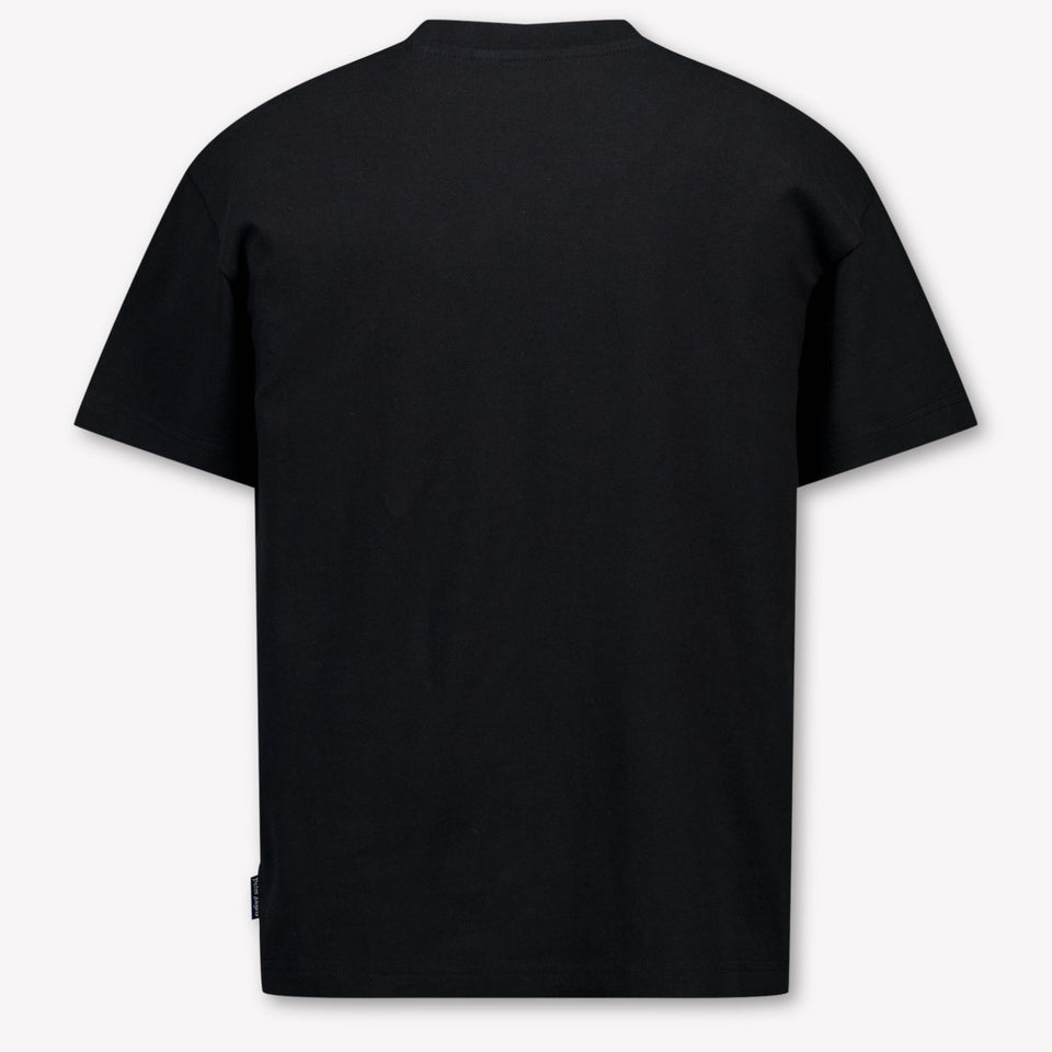 Palm Angels Kids Boys  T-Shirt Black