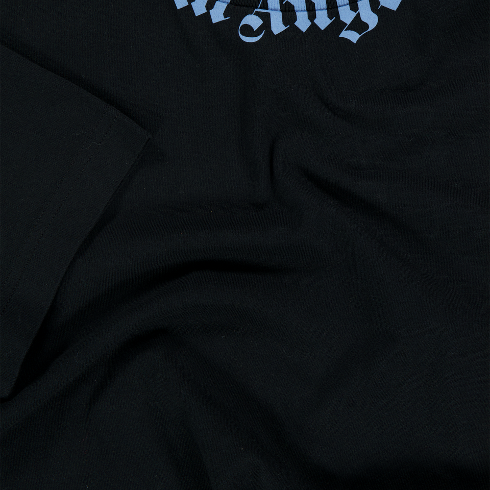 Palm Angels Kids Boys  T-Shirt Black