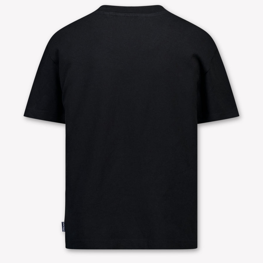 Palm Angels Kinder Jongens T-Shirt In Zwart