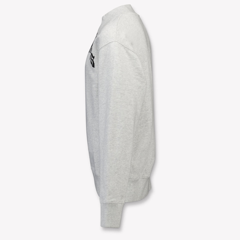 Palm Angels Kids Boys Sweater  Gray