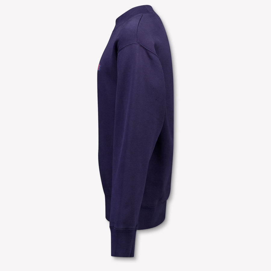 Palm Angels Kids Boys Sweater  Navy