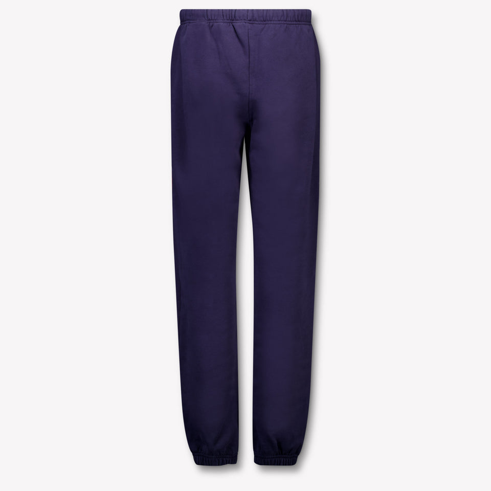 Palm Angels Kids Boys  Pants Navy