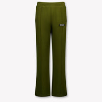 Palm Angels Kids Boys  Pants Army