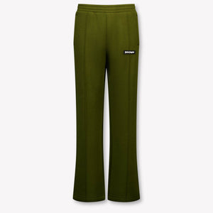 Palm Angels Kids Boys  Pants Army