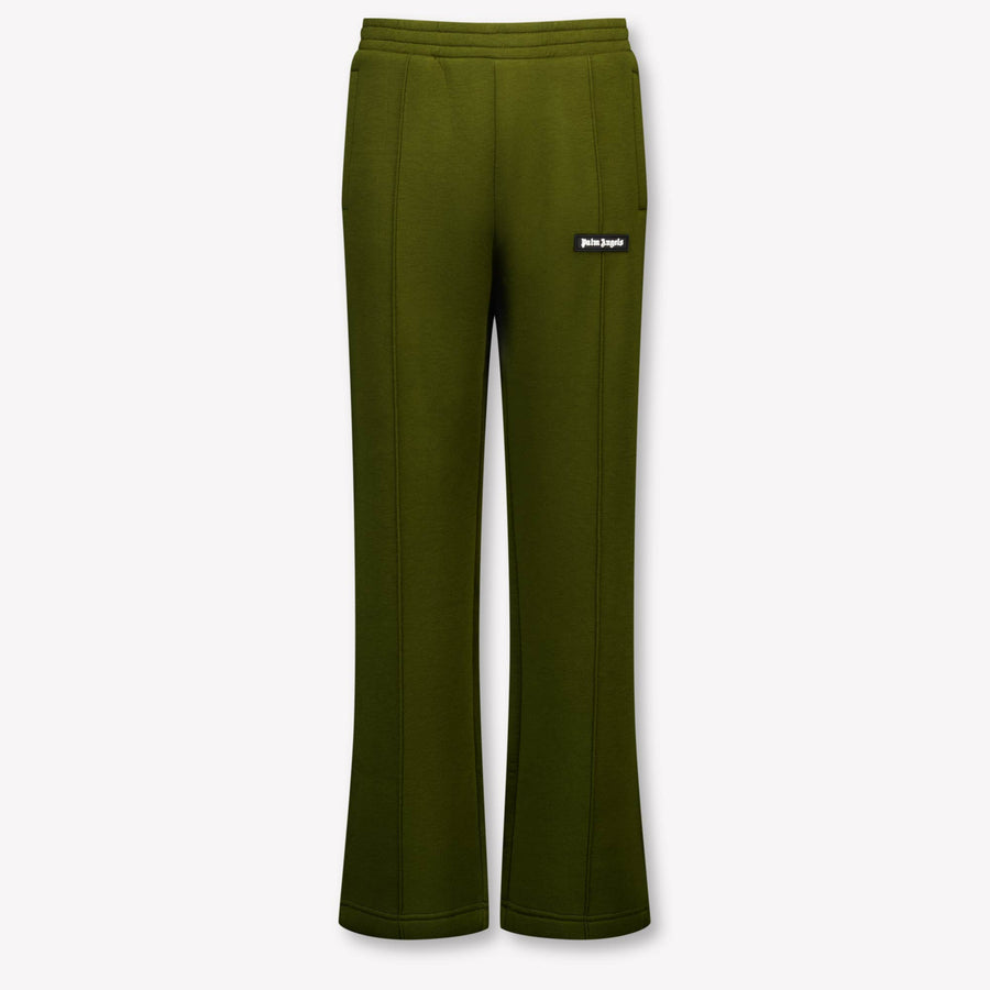 Palm Angels Kids Boys  Pants Army