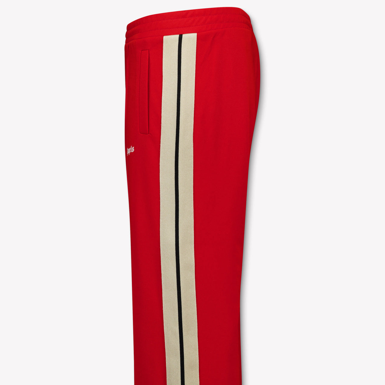 Palm Angels Kids Boys  Pants Red