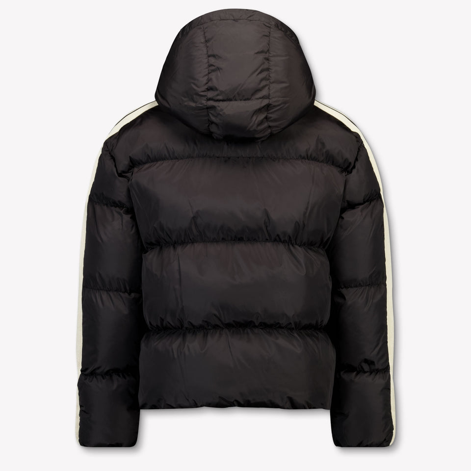 Palm Angels Kids Boys Winter Jacket  Black
