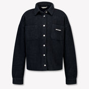 Palm Angels Kids Boys Blouse  Navy