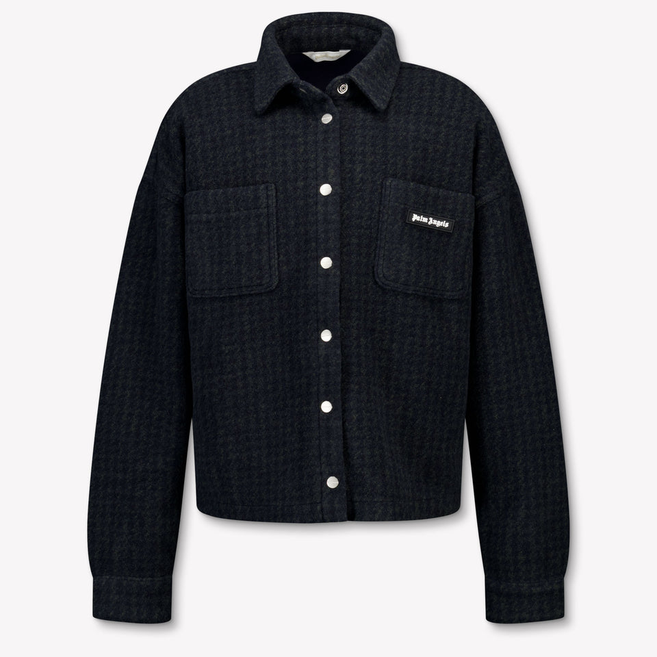 Palm Angels Kids Boys Blouse  Navy