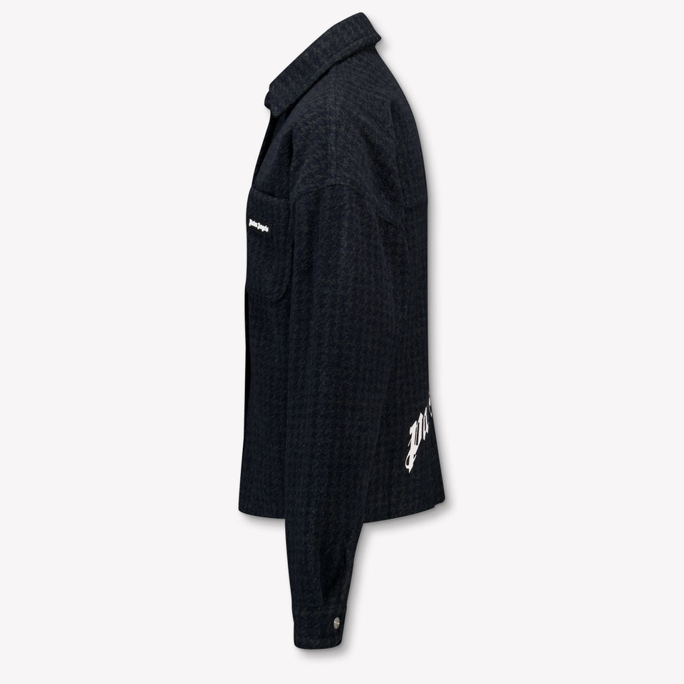 Palm Angels Kids Boys Blouse  Navy