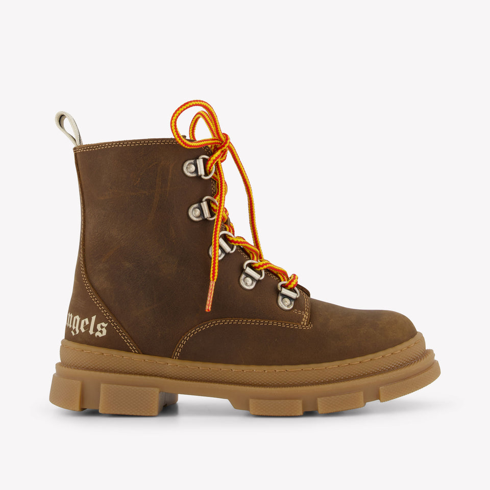 Palm Angels Boys Boots  Brown