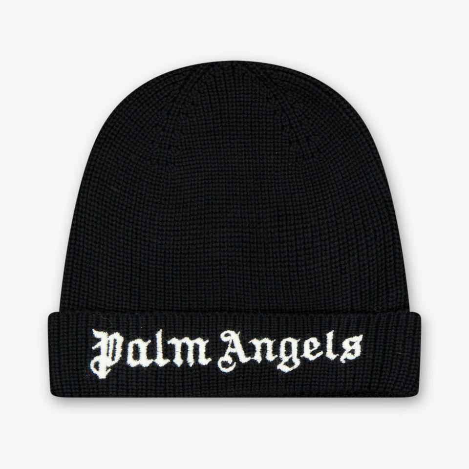 Palm Angels Kinder Jongens Muts In Zwart
