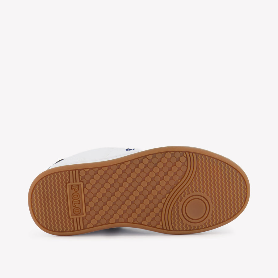 Ralph Lauren Knollan Jongens Sneakers In Wit