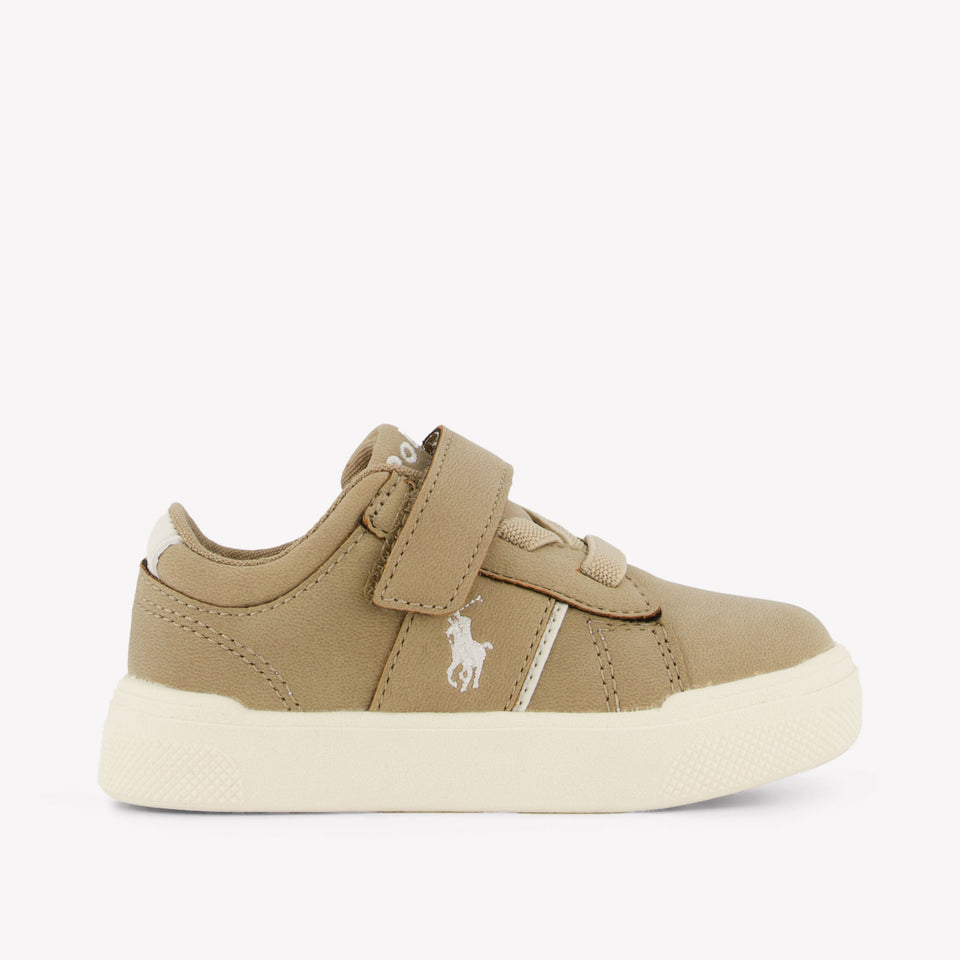 Ralph Lauren Frazier Boys Sneakers  Light Beige