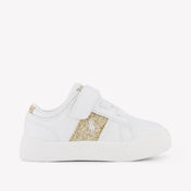 Ralph Lauren Frazier Meisjes Sneakers In Wit