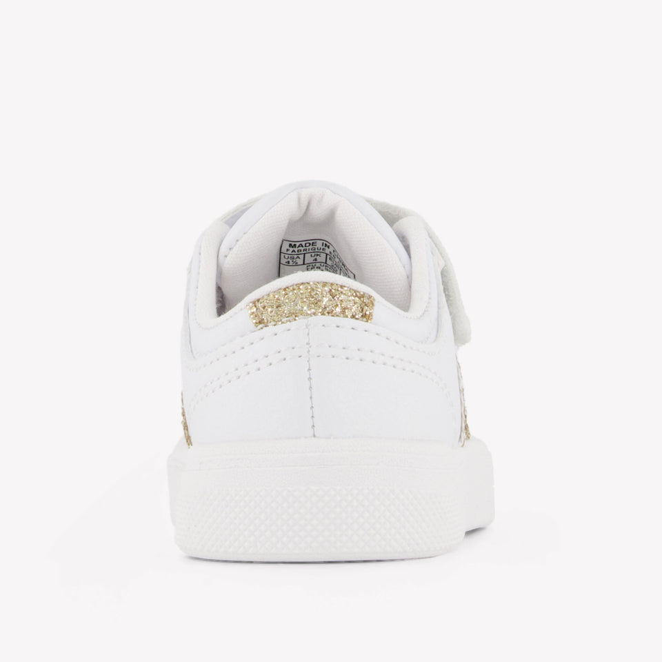 Ralph Lauren Frazier Meisjes Sneakers In Wit