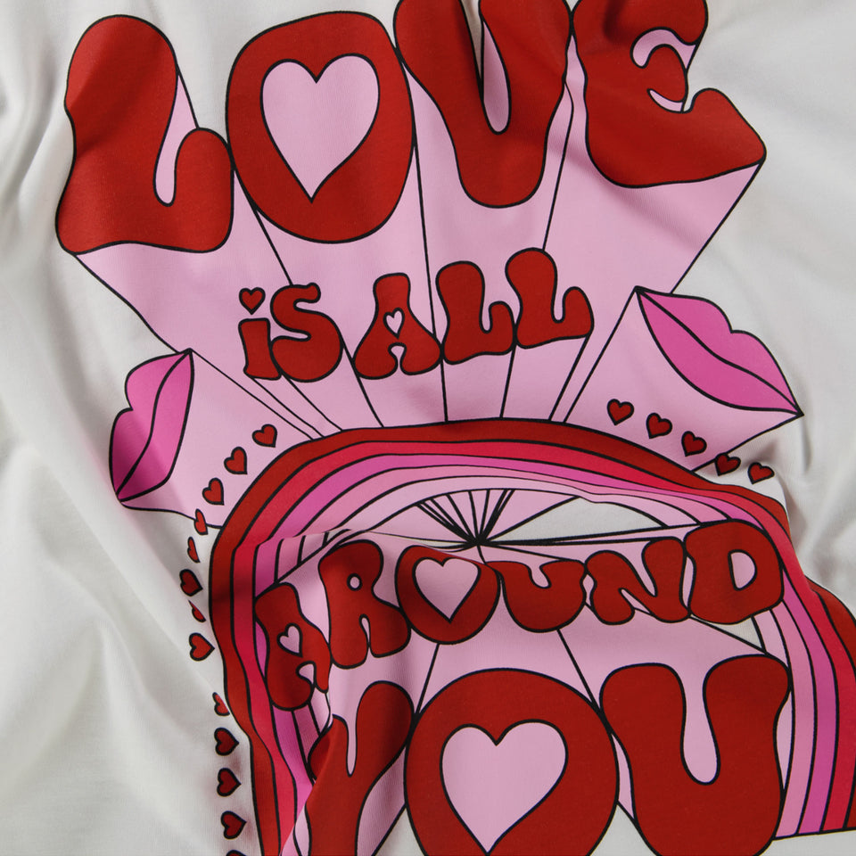 Stella McCartney Kids Girls  T-Shirt White