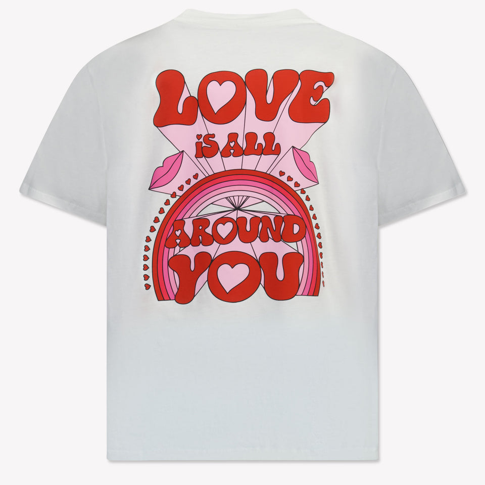 Stella McCartney Kids Girls  T-Shirt White