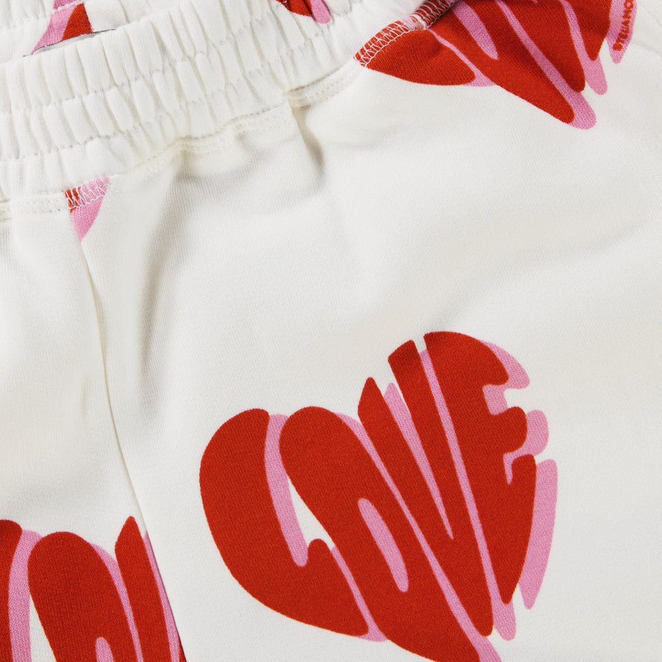 Stella McCartney Kids Girls  Pants White