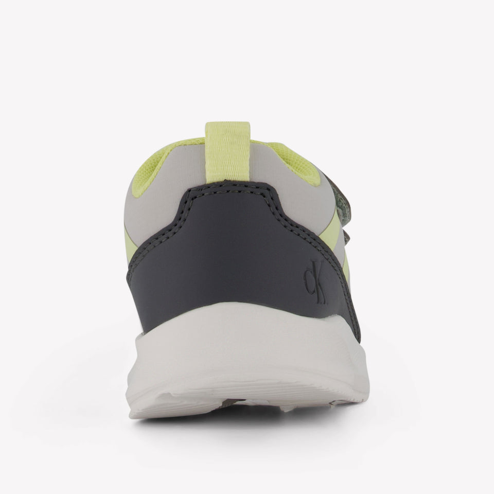 Calvin Klein Jongens Sneakers In Grijs