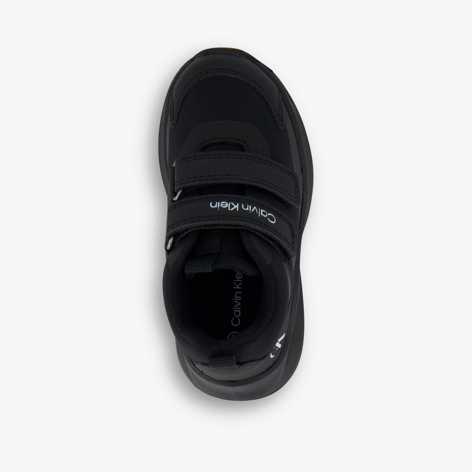 Calvin Klein Jongens Sneakers In Zwart