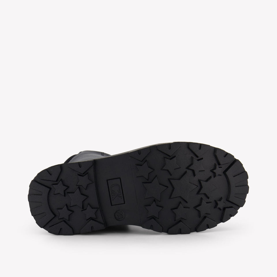 Calvin Klein Unisex Laarzen In Zwart