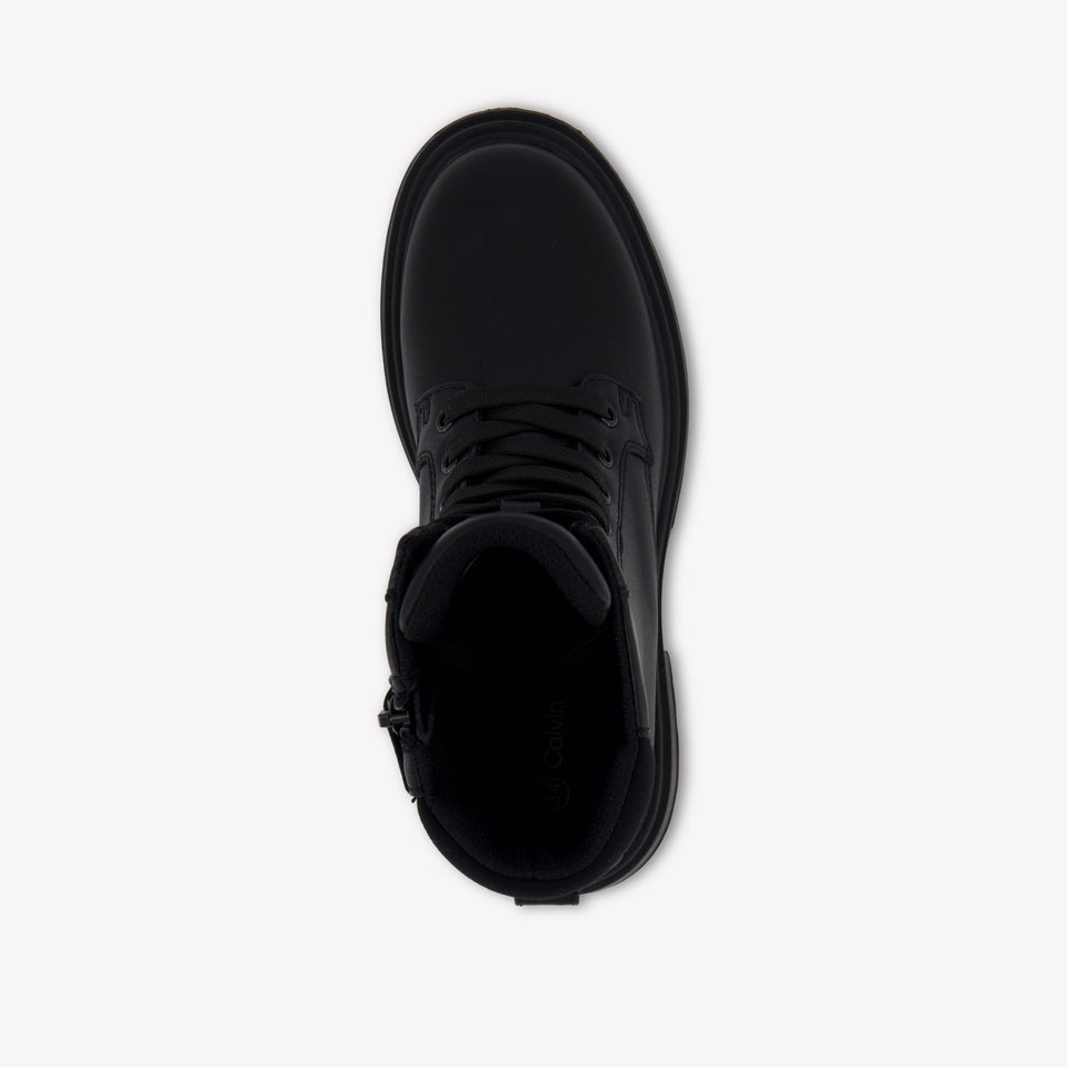 Calvin Klein Meisjes Laarzen In Zwart