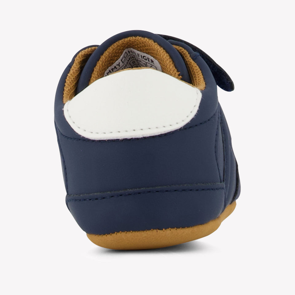 Tommy Hilfiger Baby Jongens Sneakers In Donker Blauw