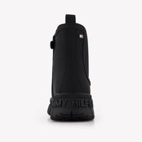 Tommy Hilfiger Unisex Boots  Black
