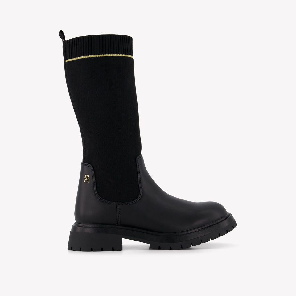Tommy Hilfiger Girls Boots  Black