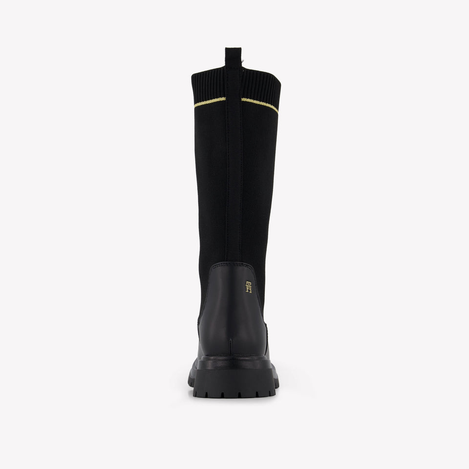 Tommy Hilfiger Girls Boots  Black