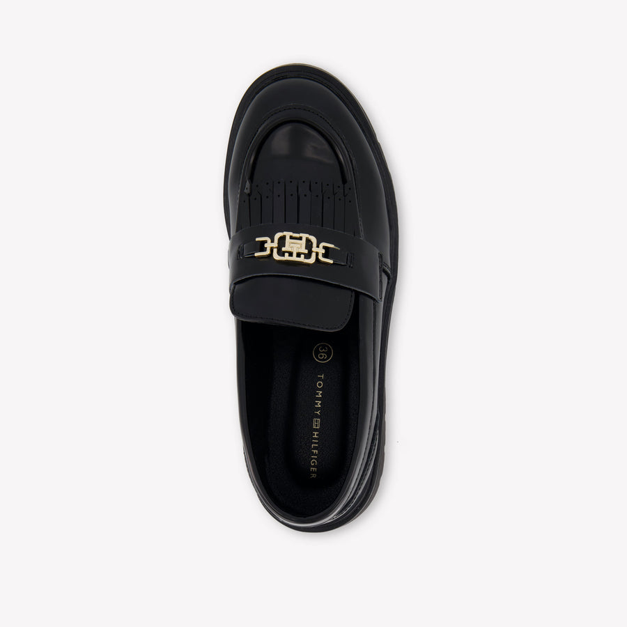 Tommy Hilfiger Girls Shoes  Black