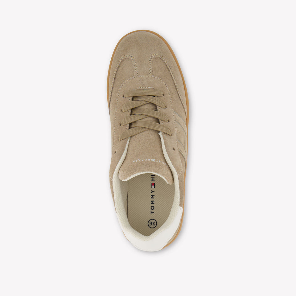 Tommy Hilfiger Unisex Sneakers In Beige