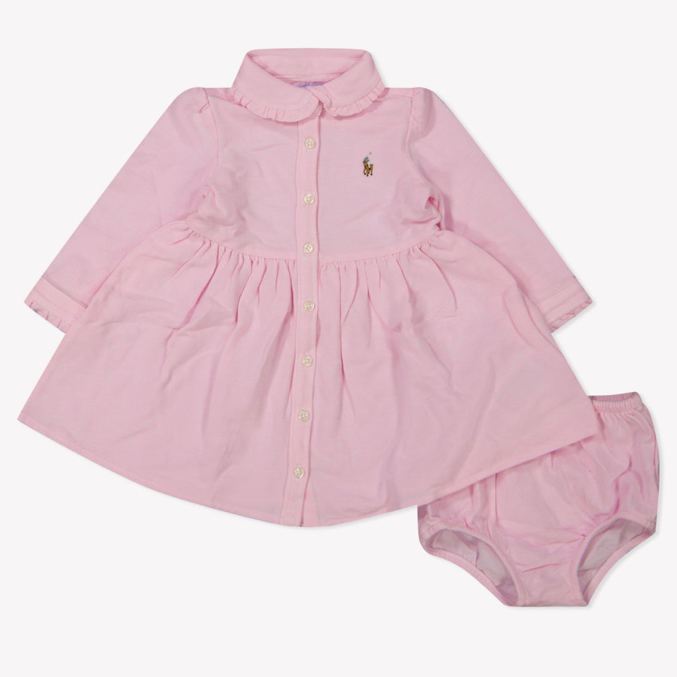 Ralph Lauren Baby Girls Dress  Light Pink