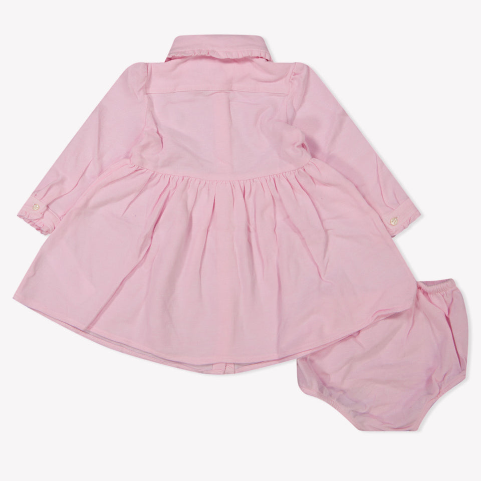 Ralph Lauren Baby Girls Dress  Light Pink