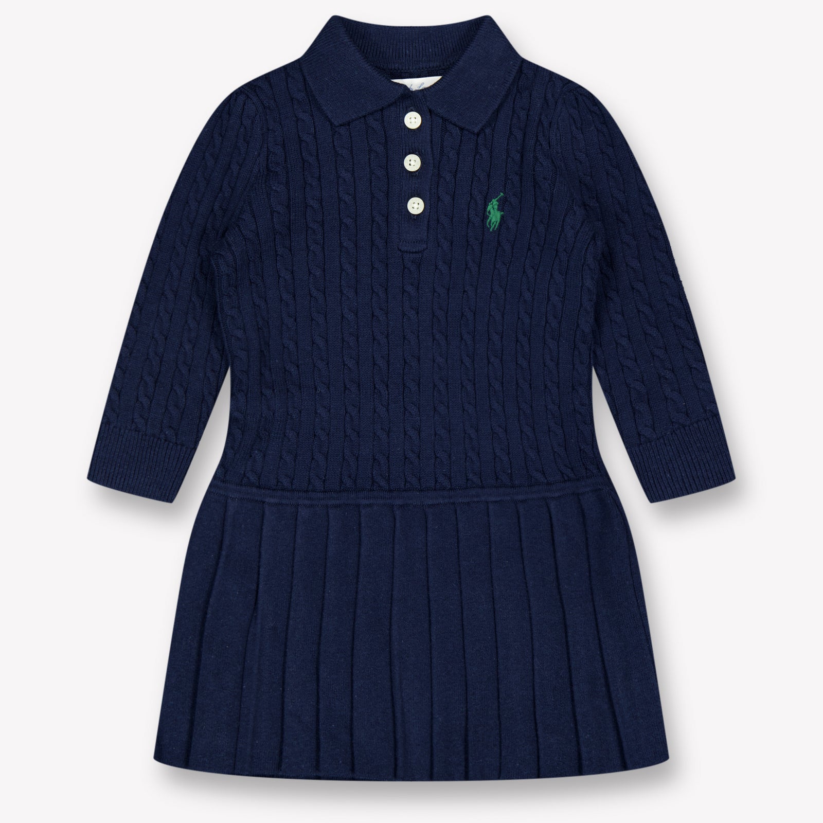 Ralph Lauren Baby Meisjes Jurk In Navy