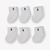 Ralph Lauren Baby Boys Socks In White