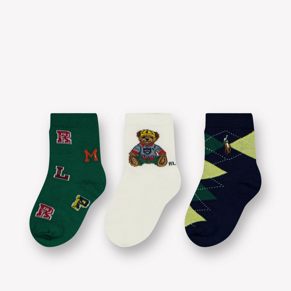 Ralph Lauren Baby Boys Socks  Ecru