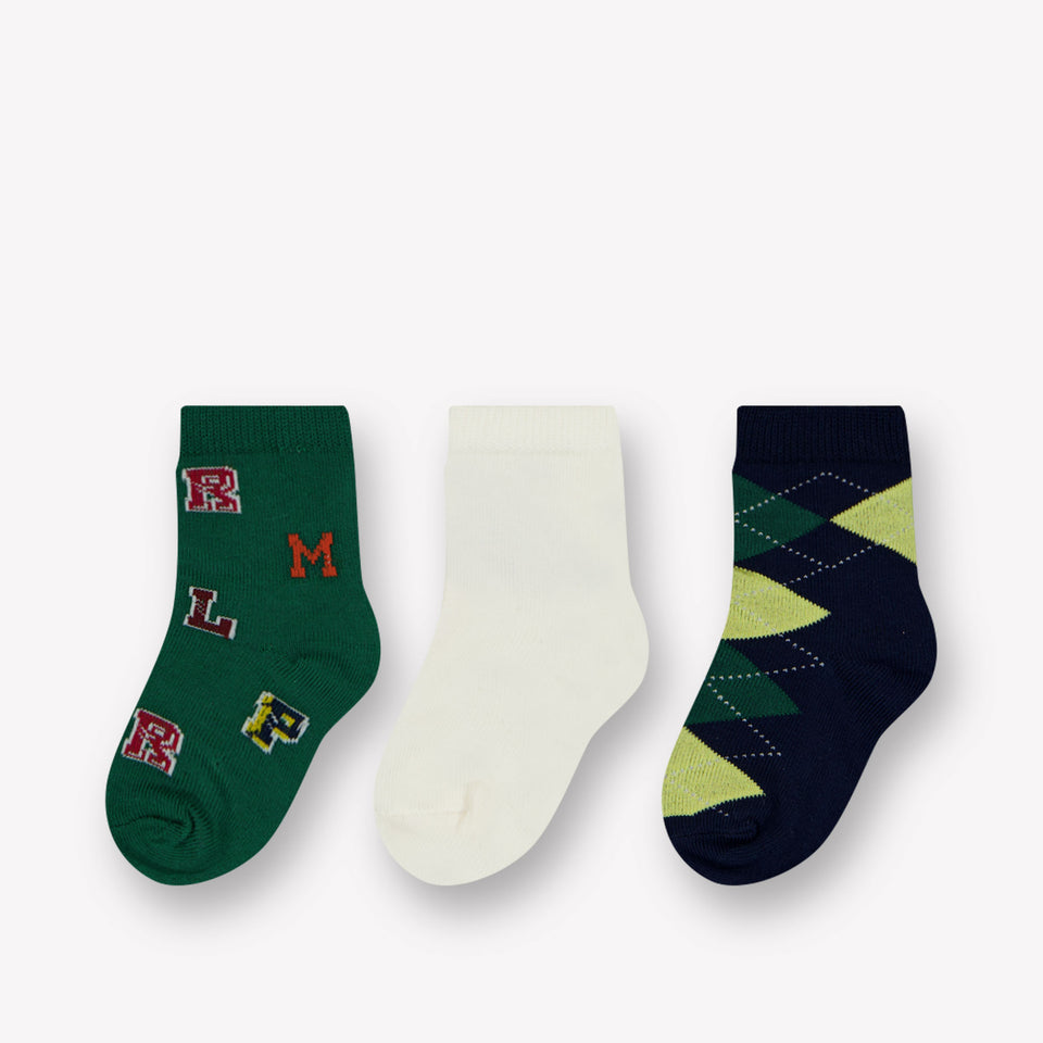 Ralph Lauren Baby Boys Socks  Ecru