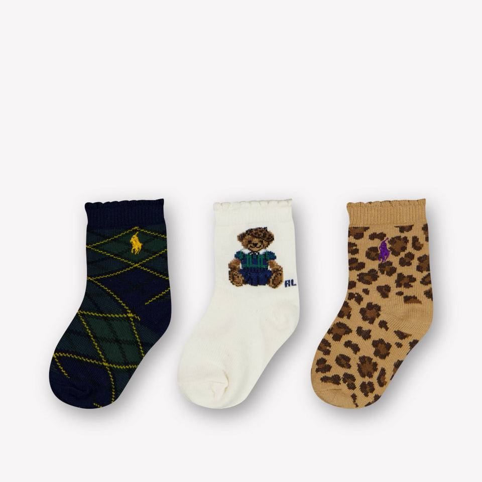 Ralph Lauren Baby Girls  Socks Panther