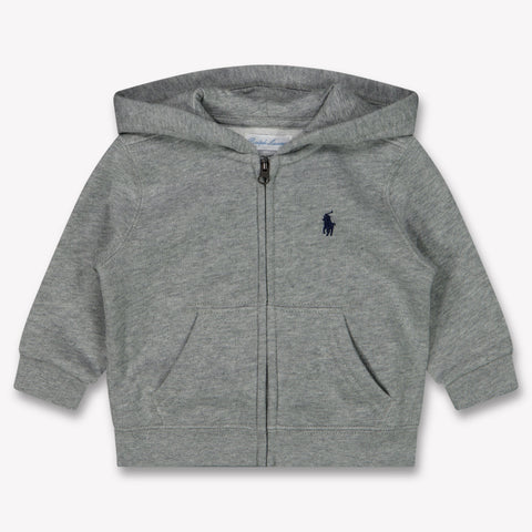 Ralph Lauren Baby Jongens Vest In Licht Grijs