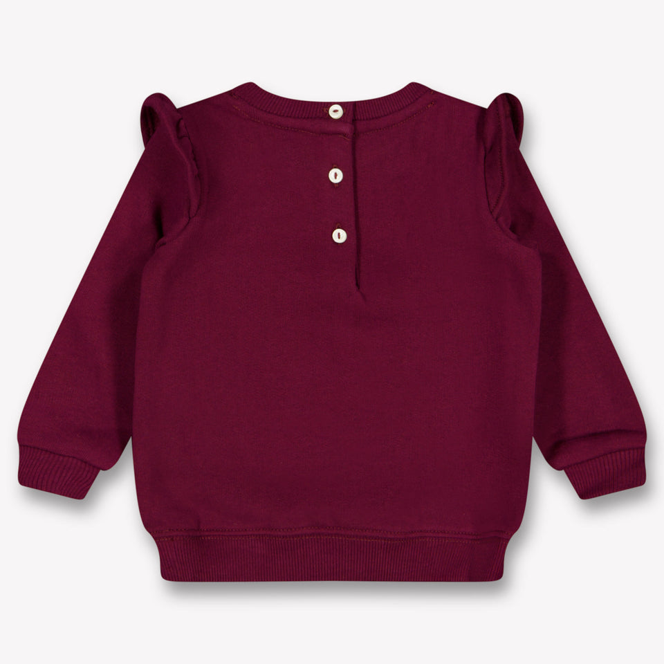 Ralph Lauren Baby Meisjes Trui In Bordeaux