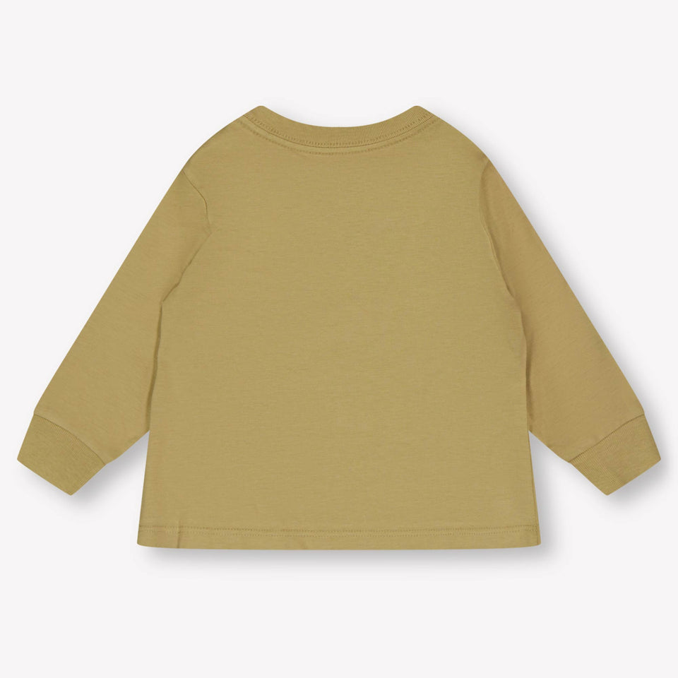 Ralph Lauren Baby Jongens T-Shirt In Khaki