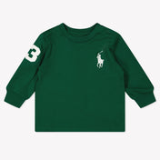 Ralph Lauren Baby Jongens T-Shirt In Groen