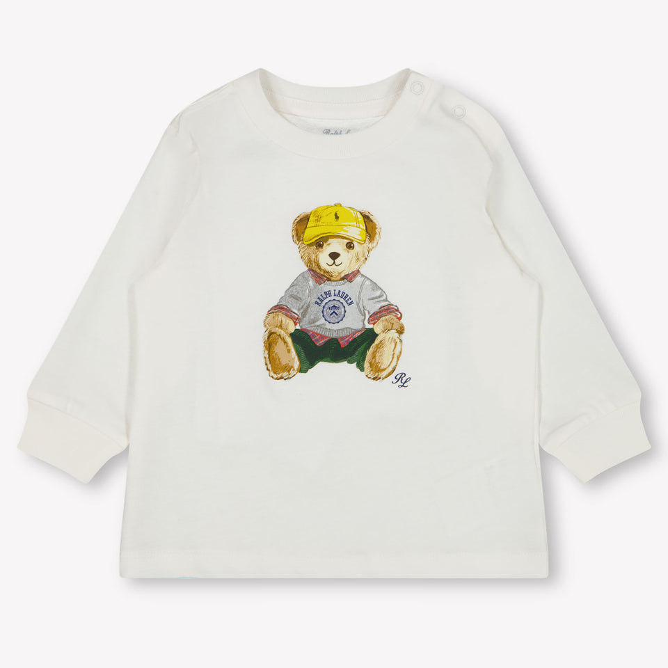 Ralph Lauren Baby Boys T-Shirt  Offwhite