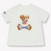 Ralph Lauren Baby Jongens T-Shirt In Wit